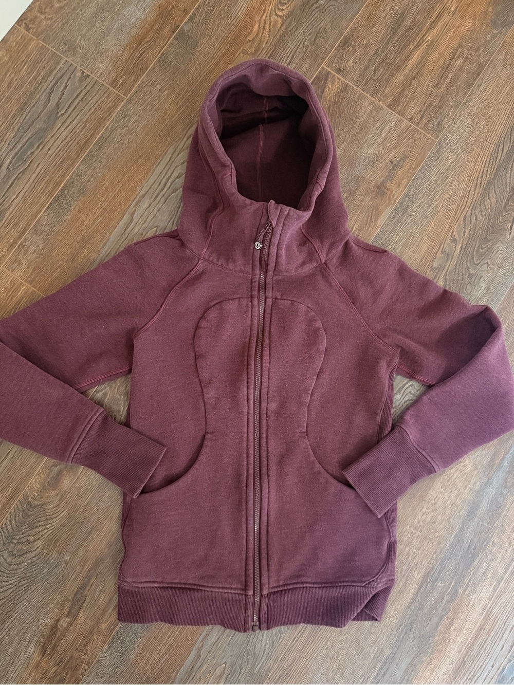 lululemon athletica Plum Scuba Zip Up Hoodie - Picture 5 of 13
